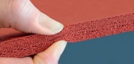 Silicone foam sheets